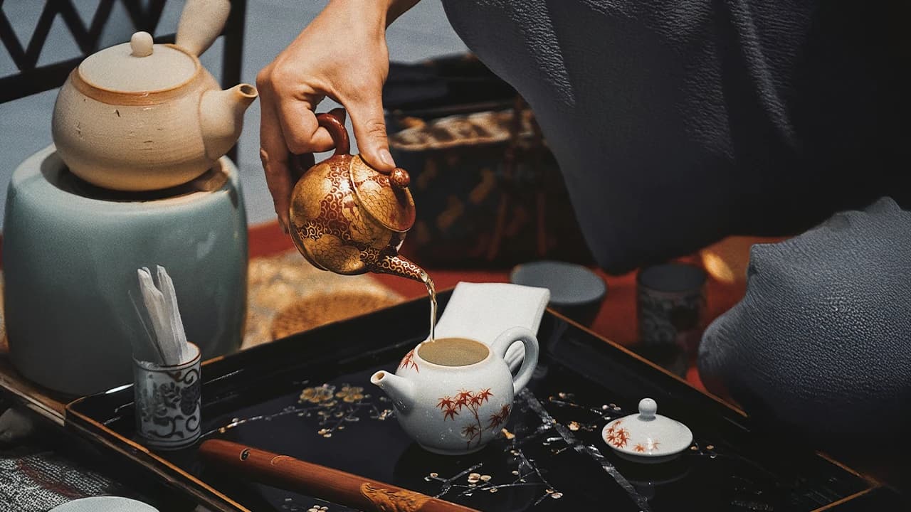 Traditional tea ceremony in Kyoto