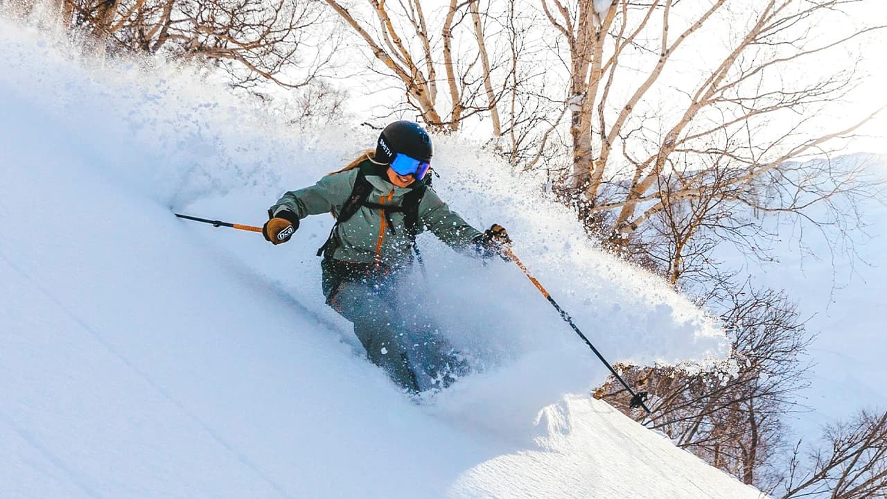 Skiing in Sapporo